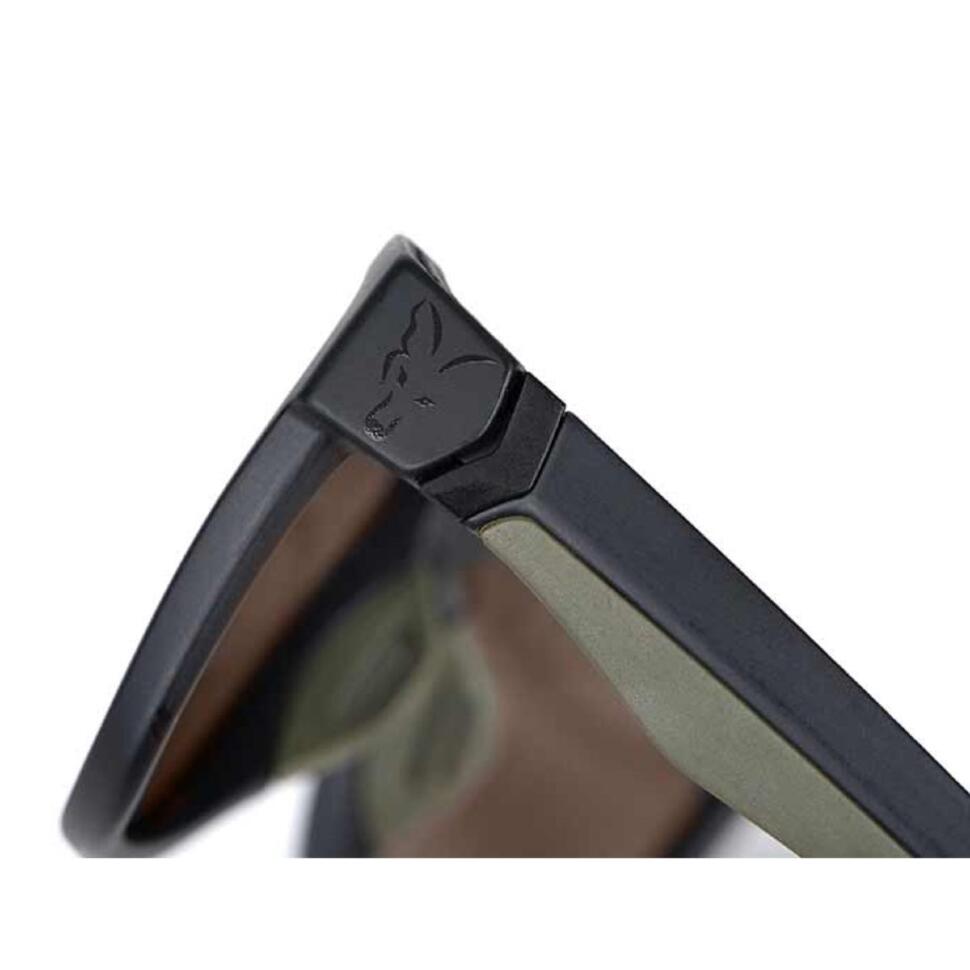 Очки солнцезащитные Fox Collection Green Black Shades - Grey Lens