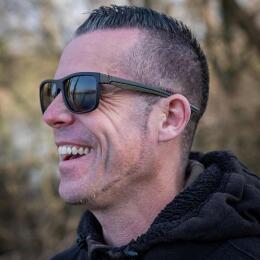 Очки солнцезащитные Fox Collection Green Black Shades - Grey Lens