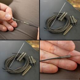 Монтажный набор Avid Carp Outline Lead Clip Tungsten Tubing Kit