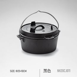 Чугунный набор для готовки Naturehike black