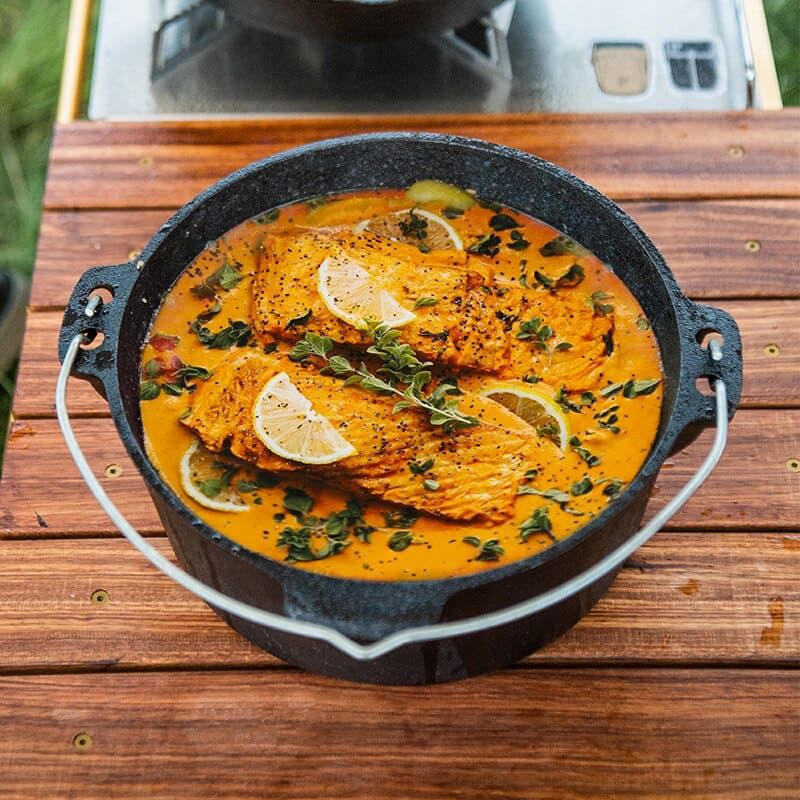 Чугунный набор для готовки Naturehike black