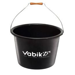 Ведро для прикормки VABIK PRO Black 18л