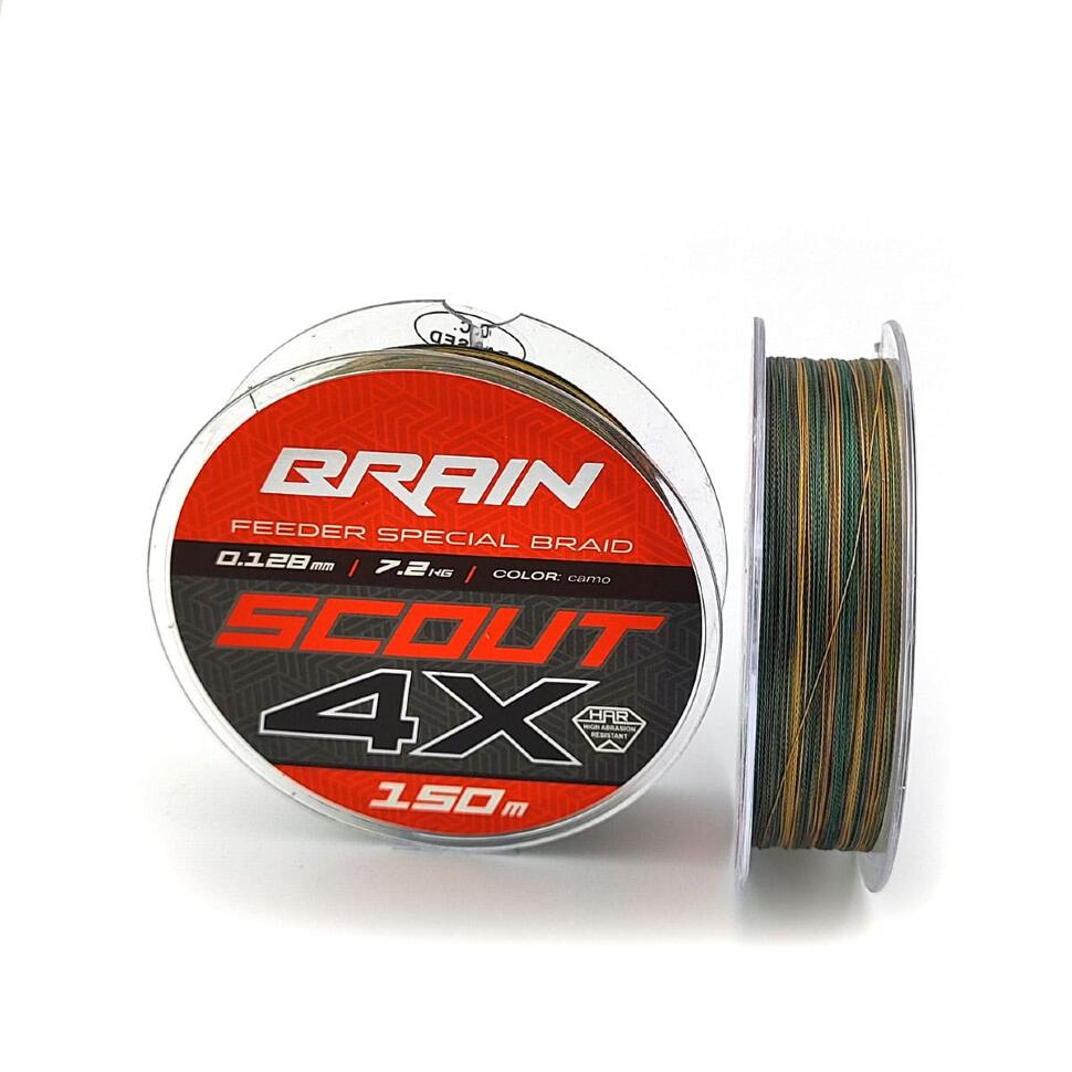 Шнур Brain Scout 4X (camo) 150m