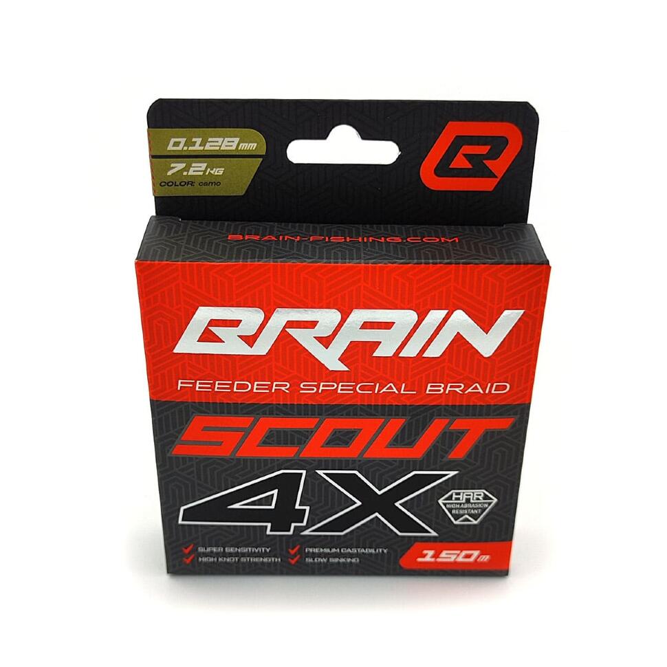 Шнур Brain Scout 4X (camo) 150m