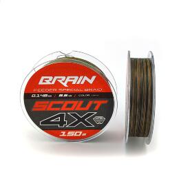 Шнур Brain Scout 4X (camo) 150m