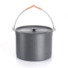 Котелок алюминиевый Naturehike 6L NH20CJ009 Grey