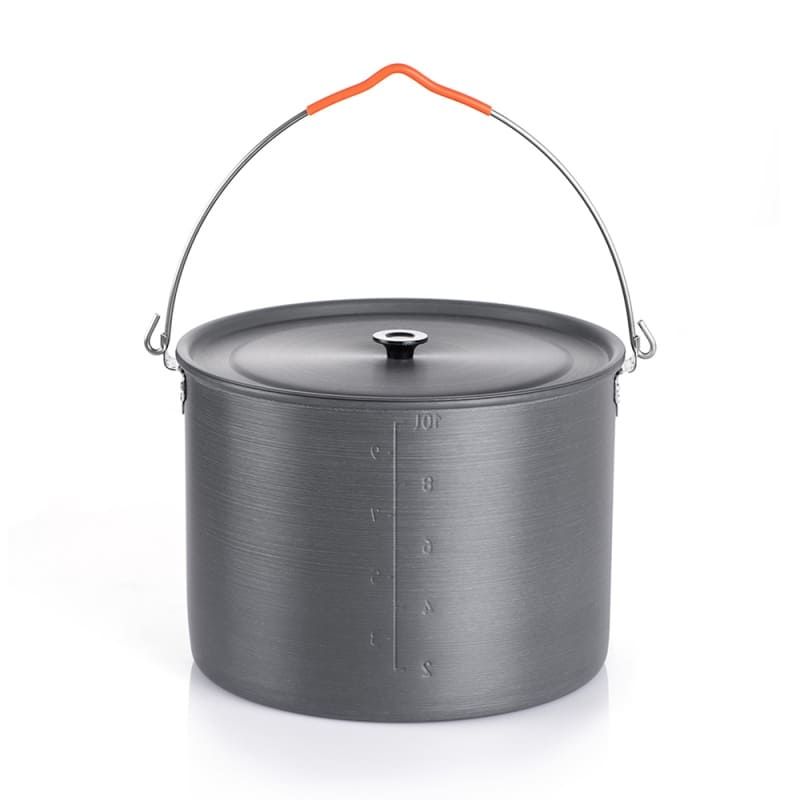Котелок алюминиевый Naturehike 6L NH20CJ009 Grey