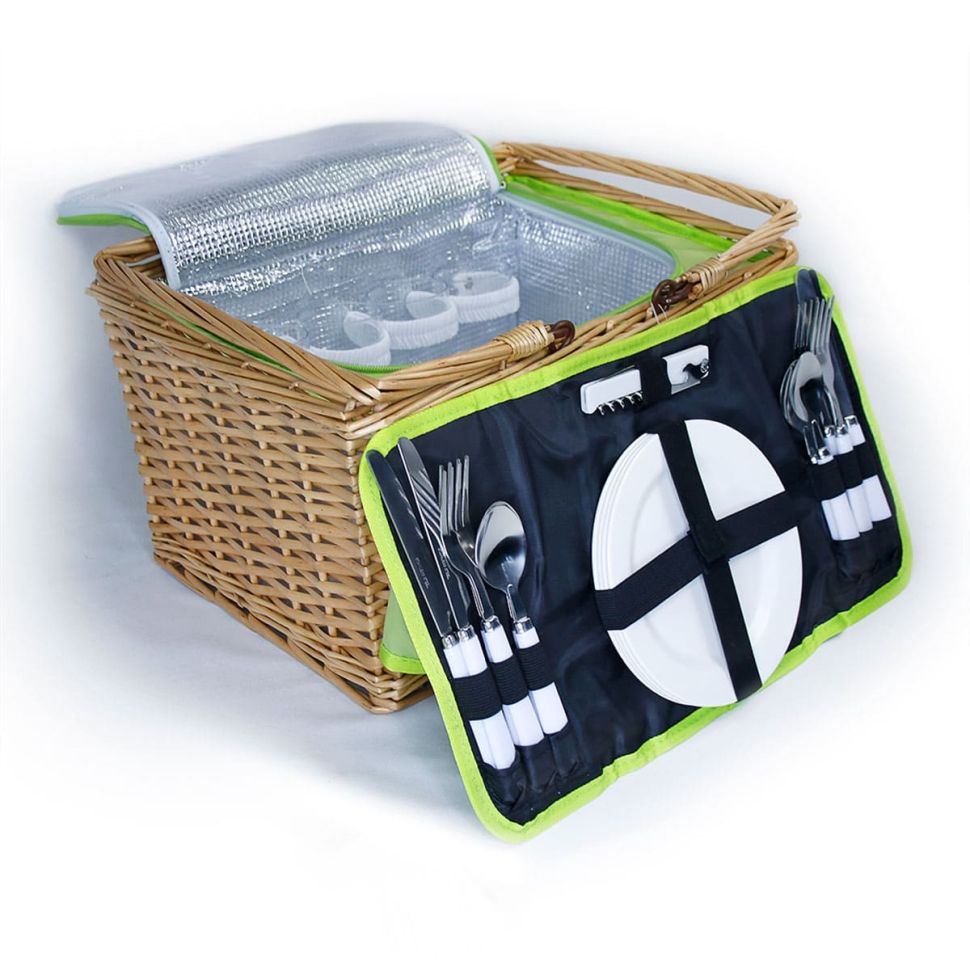 Корзина для пикника Green Way Linyi Zhiquan ZQ20-6373 (4 перс)