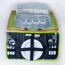 Корзина для пикника Green Way Linyi Zhiquan ZQ20-6373 (4 перс)