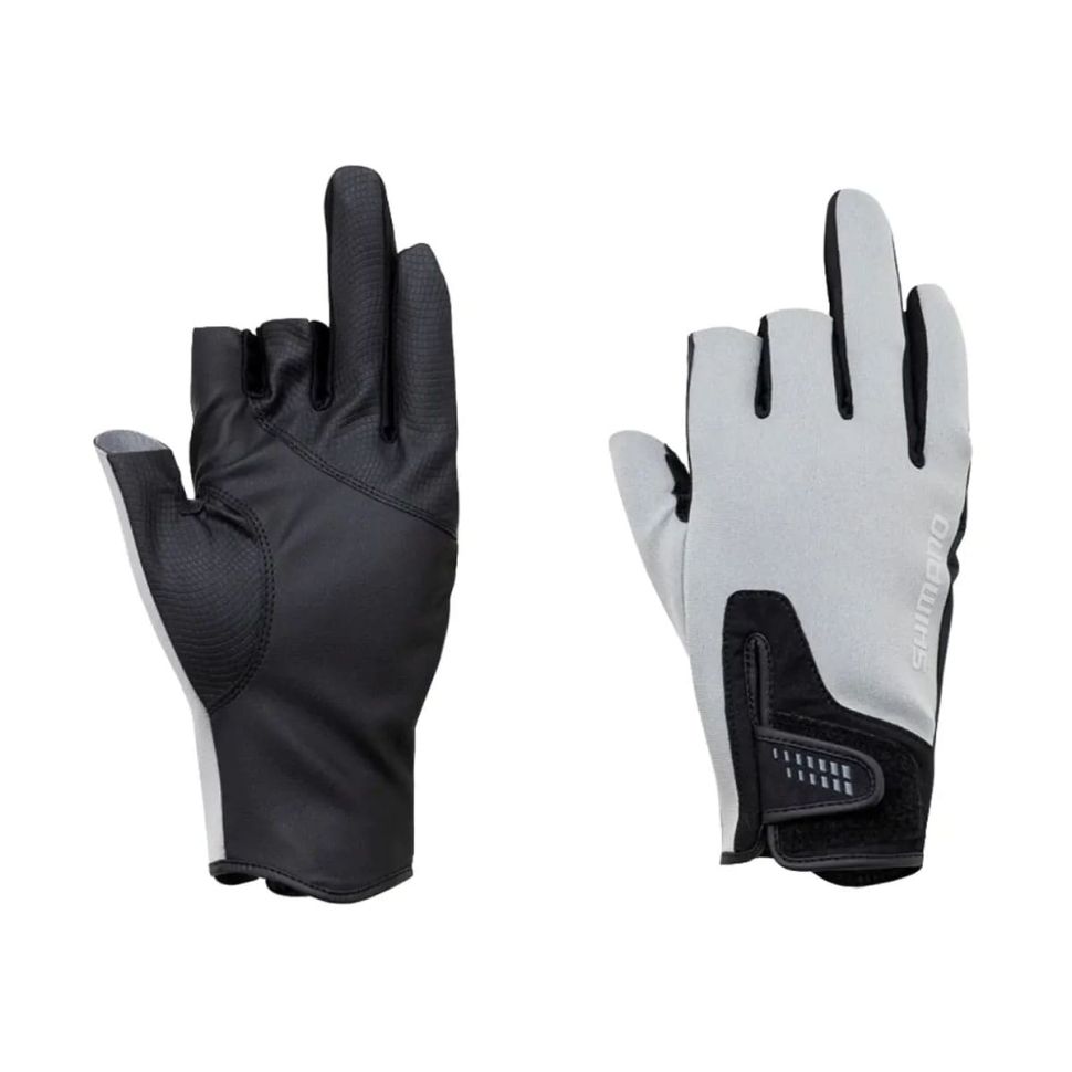 Перчатки для рыбалки Shimano Pearl Fit 3 Gloves Gray/Pink