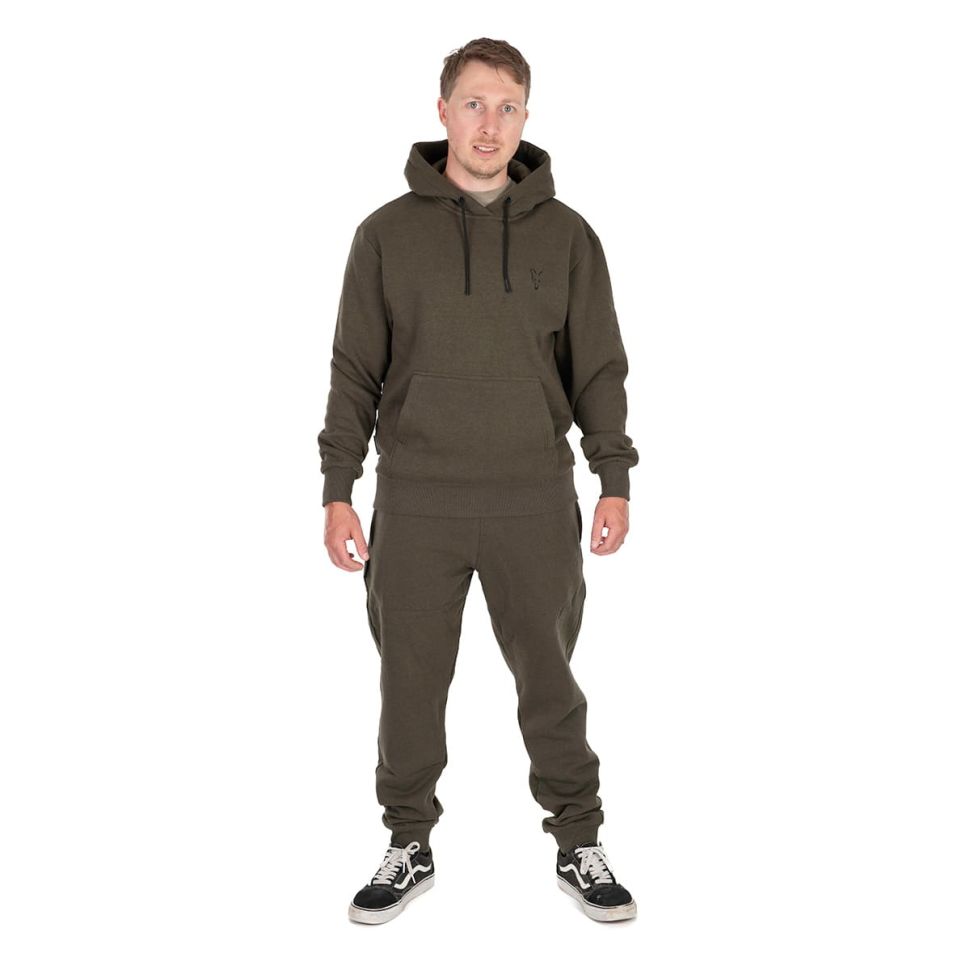 Толстовка с капюшоном FOX Collection Hoody Green & Black