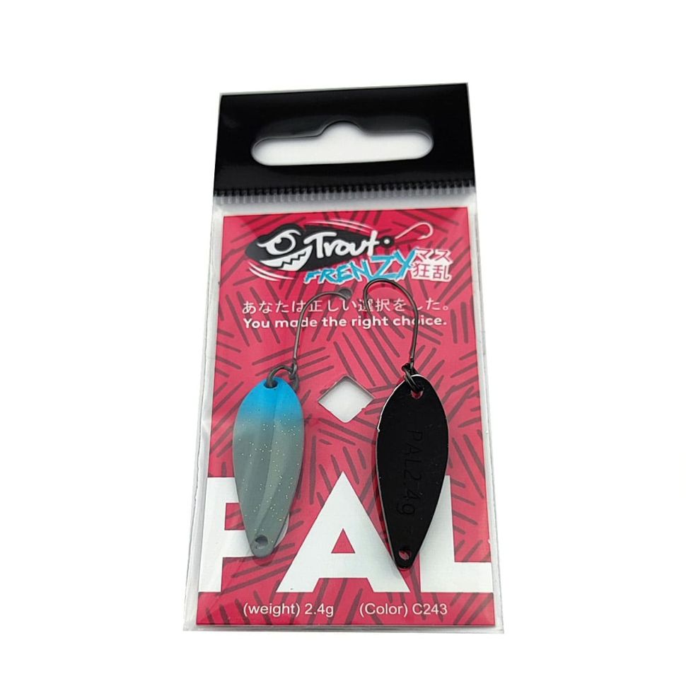 Блесна форелевая Trout Frenzy Pal 2.4gr