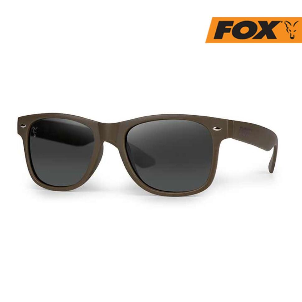 Очки солнцезащитные Fox Avius Trans Khaki - Green Lens