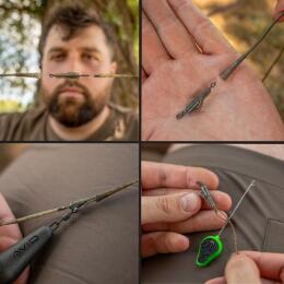 Клипса для грузила Avid Carp Outline FleckTone Fused QC Lead Clips