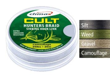 Поводковый материал Climax Cult Hunters Braid gravel