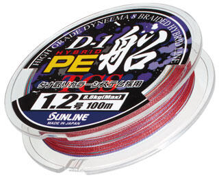 Леска плетеная Sunline D-1 Hybrid PE fune 150m