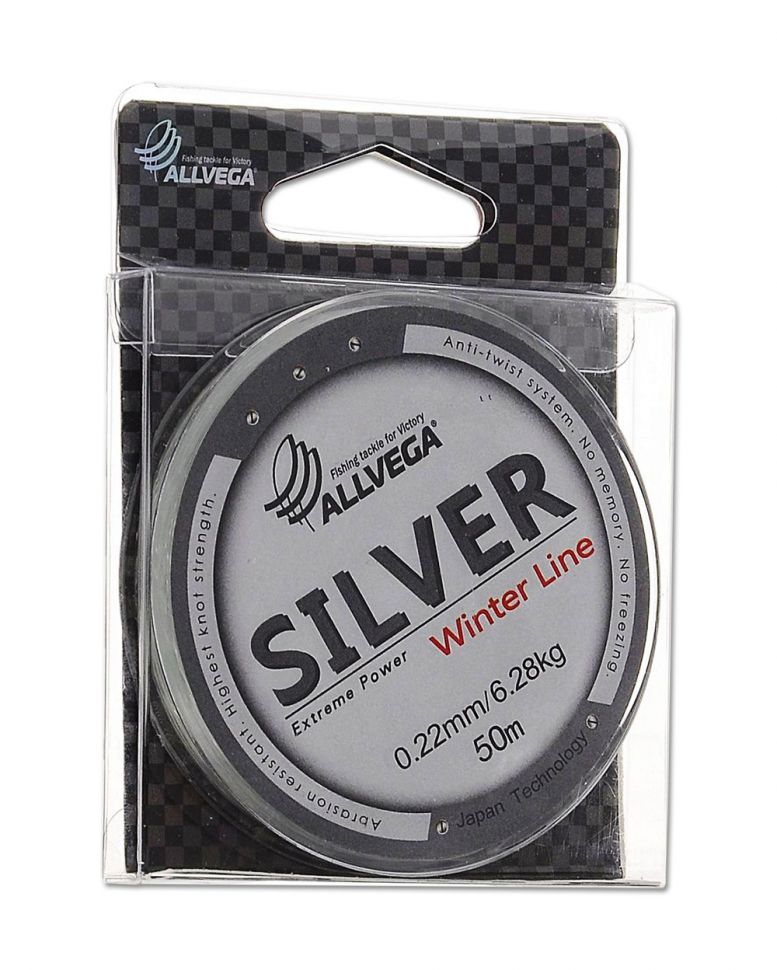 Купить  монофильная ALLVEGA Silver  в рыболовном интернет .