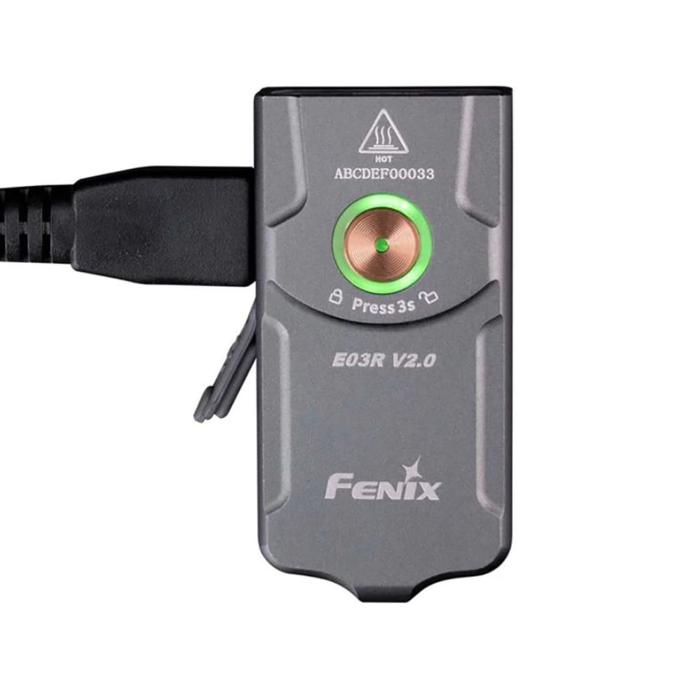Фонарь-брелок Fenix E03R V2.0 500 Lumens
