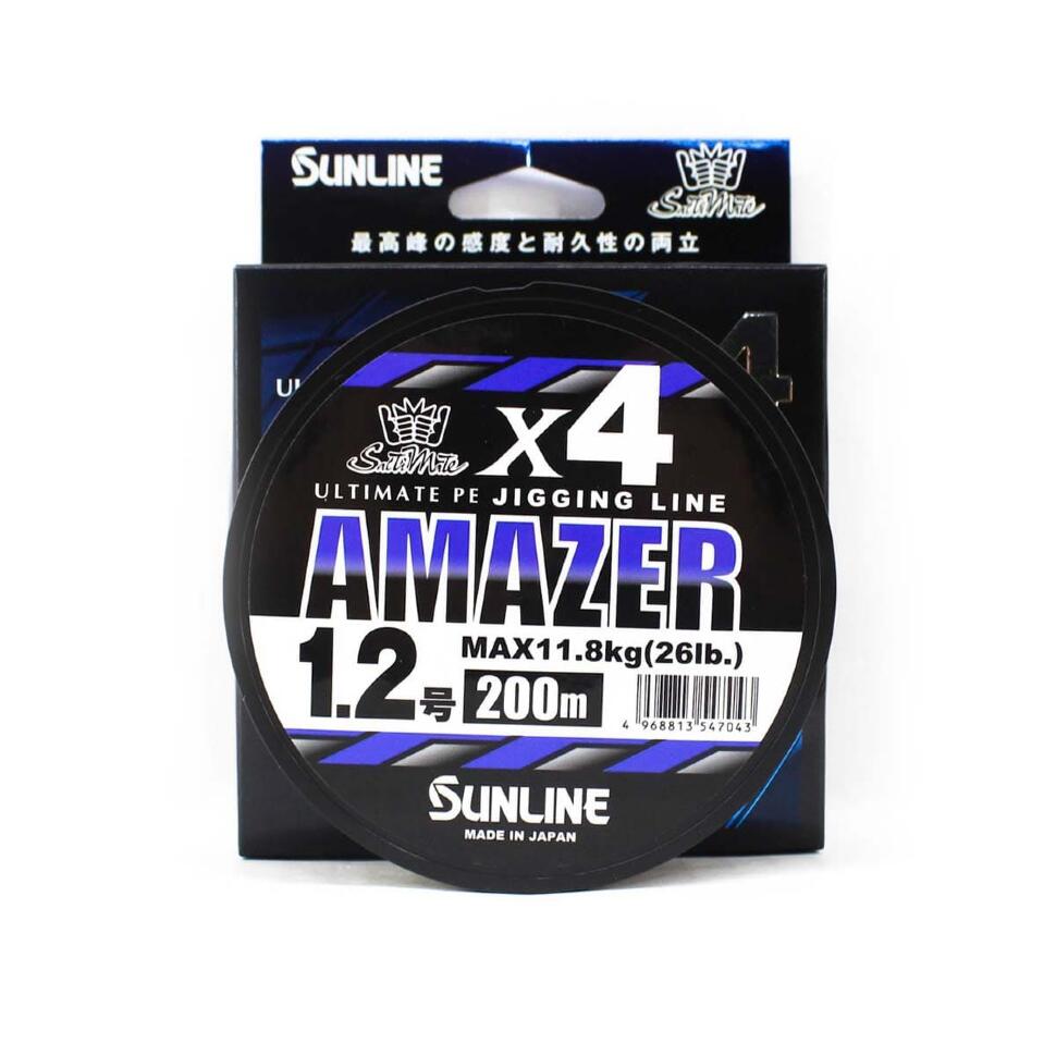 Шнур плетёный Sunline SM Amazer ×4 HG 200м, Multicolor