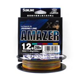 Шнур плетёный Sunline SM Amazer ×4 HG 200м, Multicolor