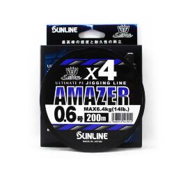 Шнур плетёный Sunline SM Amazer ×4 HG 200м, Multicolor