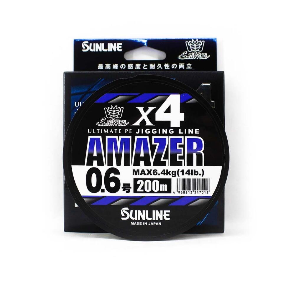Шнур плетёный Sunline SM Amazer ×4 HG 200м, Multicolor