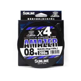 Шнур плетёный Sunline SM Amazer ×4 HG 200м, Multicolor