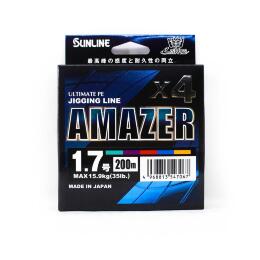 Шнур плетёный Sunline SM Amazer ×4 HG 200м, Multicolor