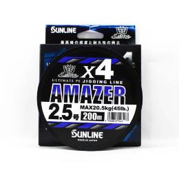 Шнур плетёный Sunline SM Amazer ×4 HG 200м, Multicolor