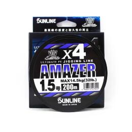Шнур плетёный Sunline SM Amazer ×4 HG 200м, Multicolor