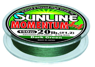 Леска плетеная Sunline Momentum 4x4  (шнур)