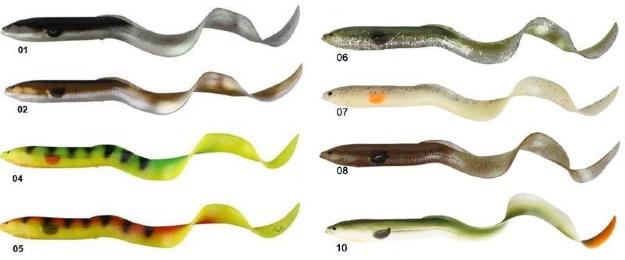 Мягкая приманка, неоснащенная Savage Gear LB Real Eel