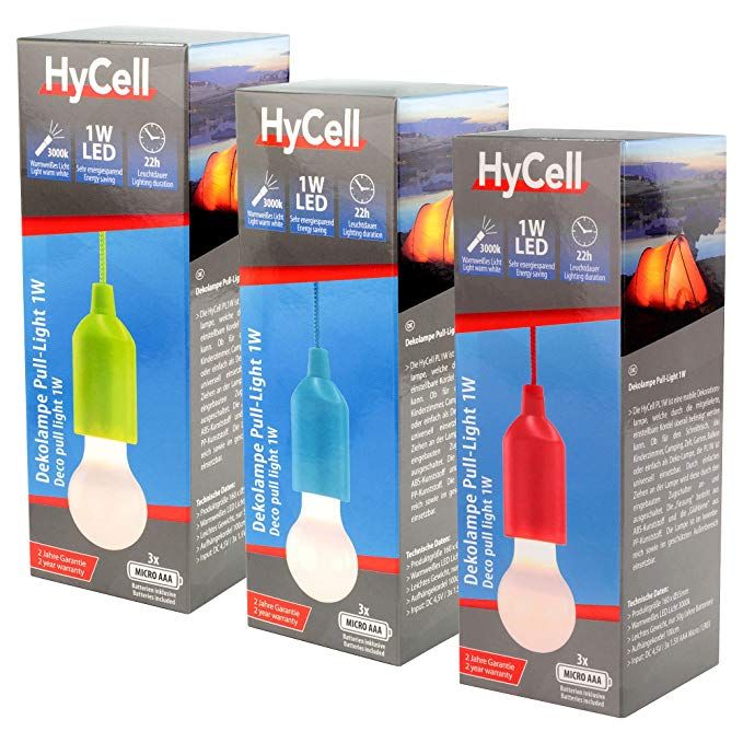 Лампочка подвесная HyCell Deco Pull Light 1W