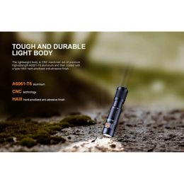 Фонарь-брелок Fenix E05R 400 Lumens