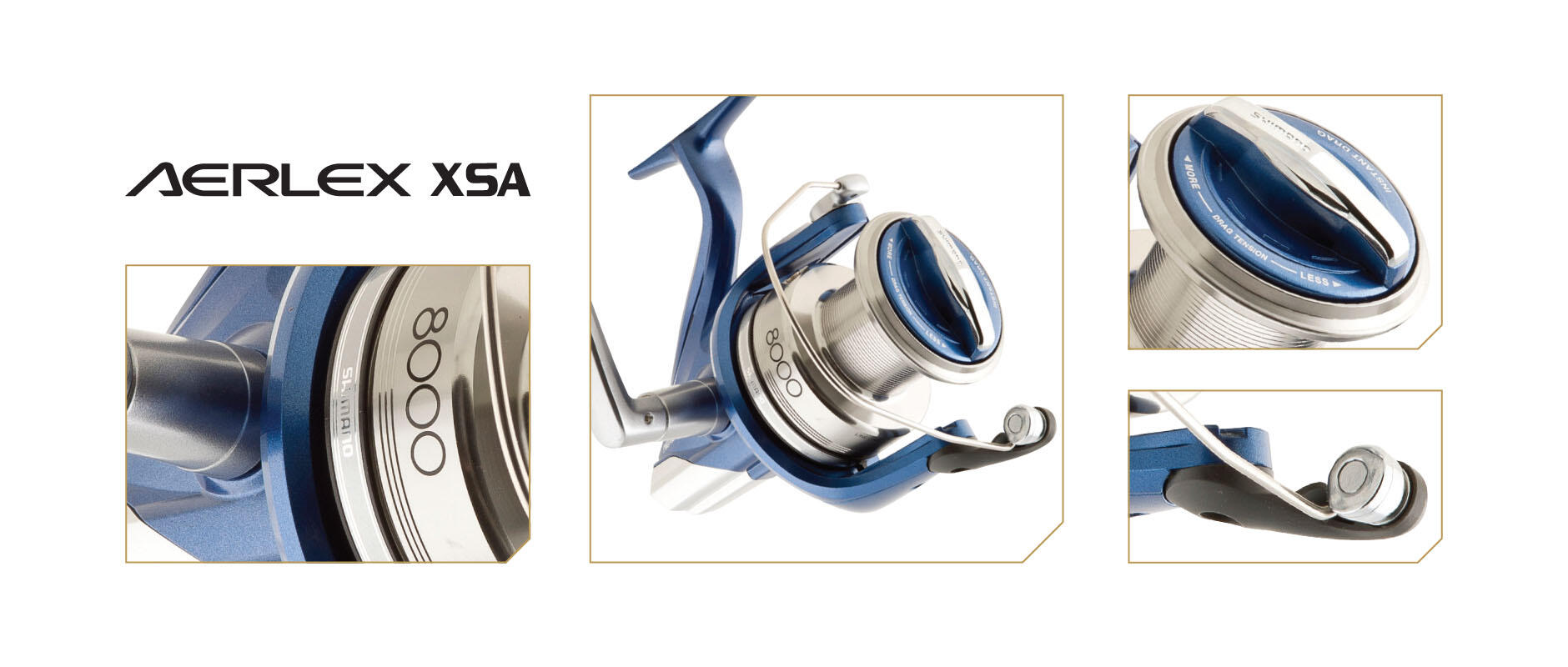 Катушка серфовая Shimano AERLEX XSA