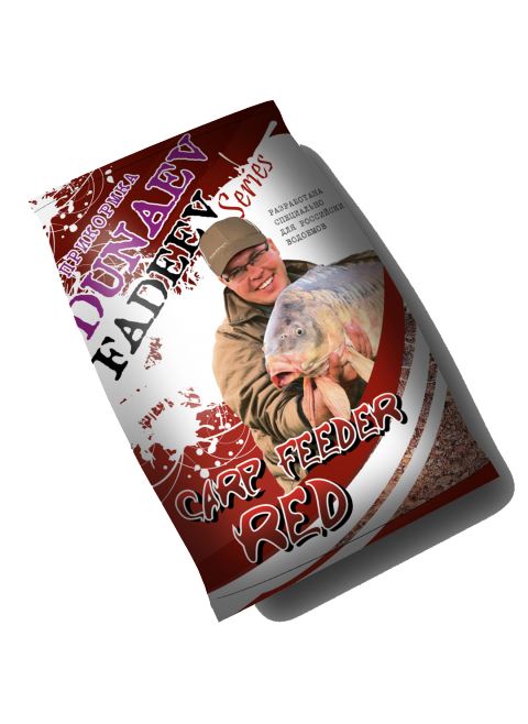 Прикормка FADEEV Feeder Carp Red (1000г.)