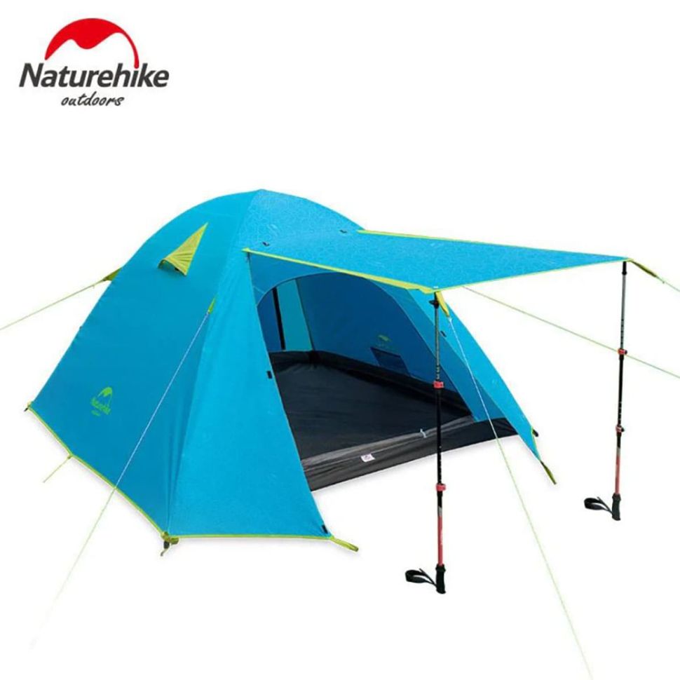 Трекинговая палатка Naturehike PP-Series 2х местная NH18Z022-PP