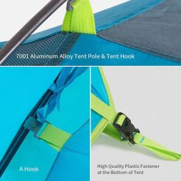 Трекинговая палатка Naturehike PP-Series 2х местная NH18Z022-PP