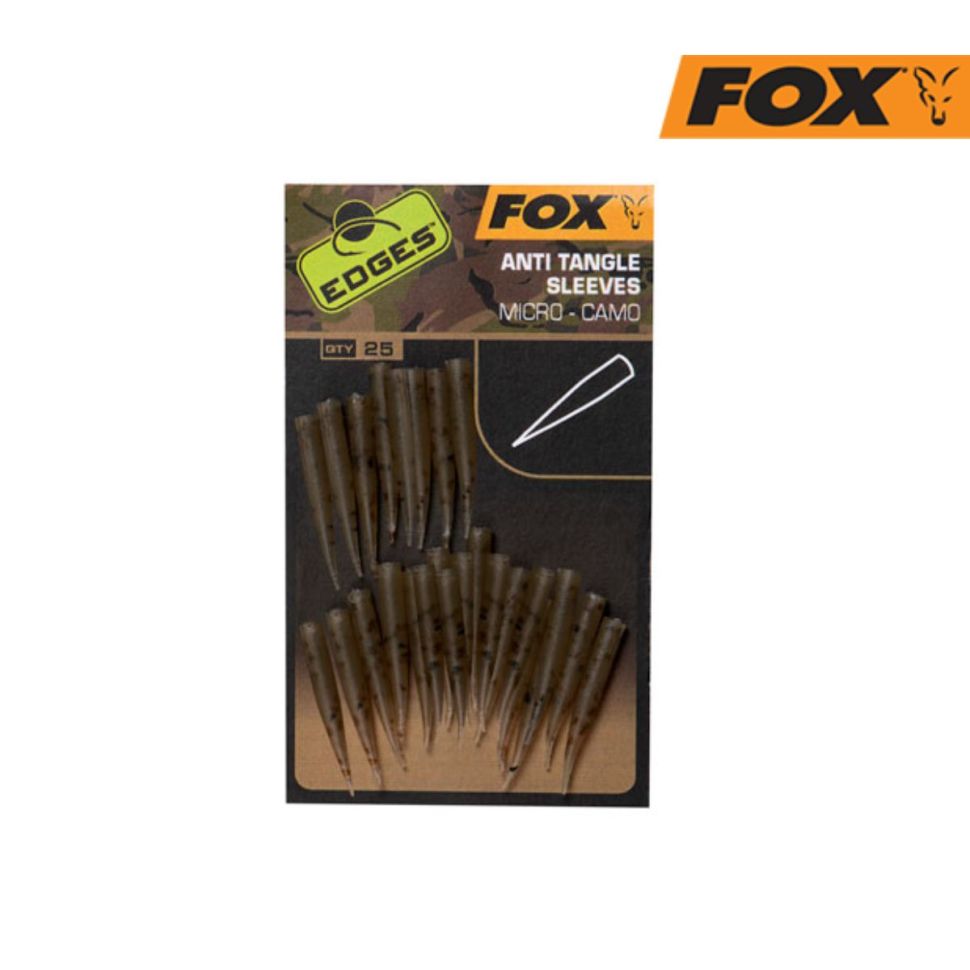 Противозакручиватель FOX EDGES Camo Micro Anti Tangle Sleeves 25pcs