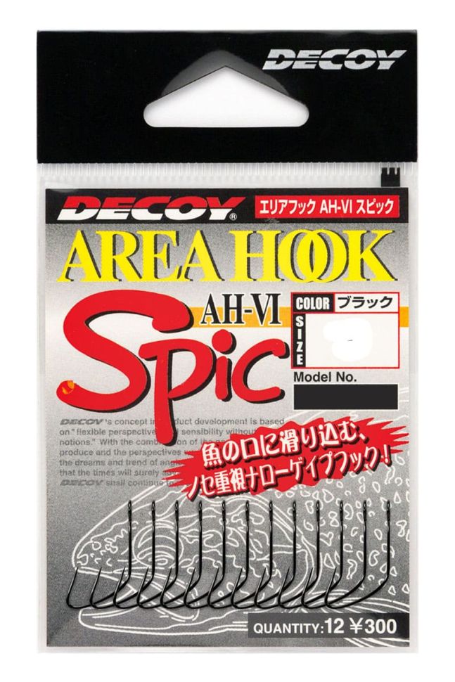 Крючок форелевый Decoy Area Hook VI Spic