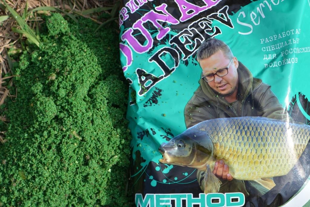 Прикормка FADEEV Feeder Method Green (1000г.)