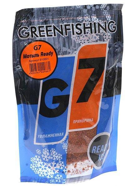 Прикормка зимняя GreenFishing готовая G-7 350gr