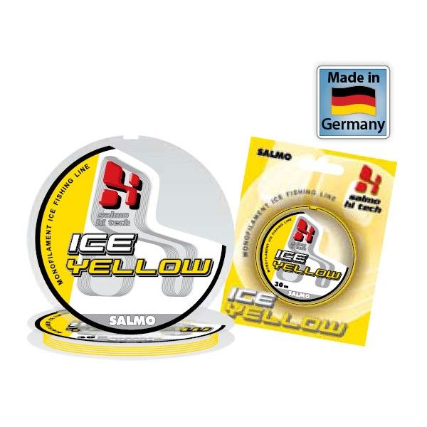 Леска моно. зимняя Salmo HI-TECH YELLOW 030