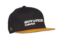Кепка Savage Gear Flat Peak 3D Logo Cap One Size Black Ink