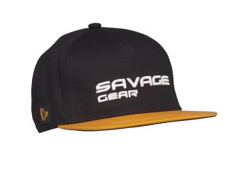 Кепка Savage Gear Flat Peak 3D Logo Cap One Size Black Ink