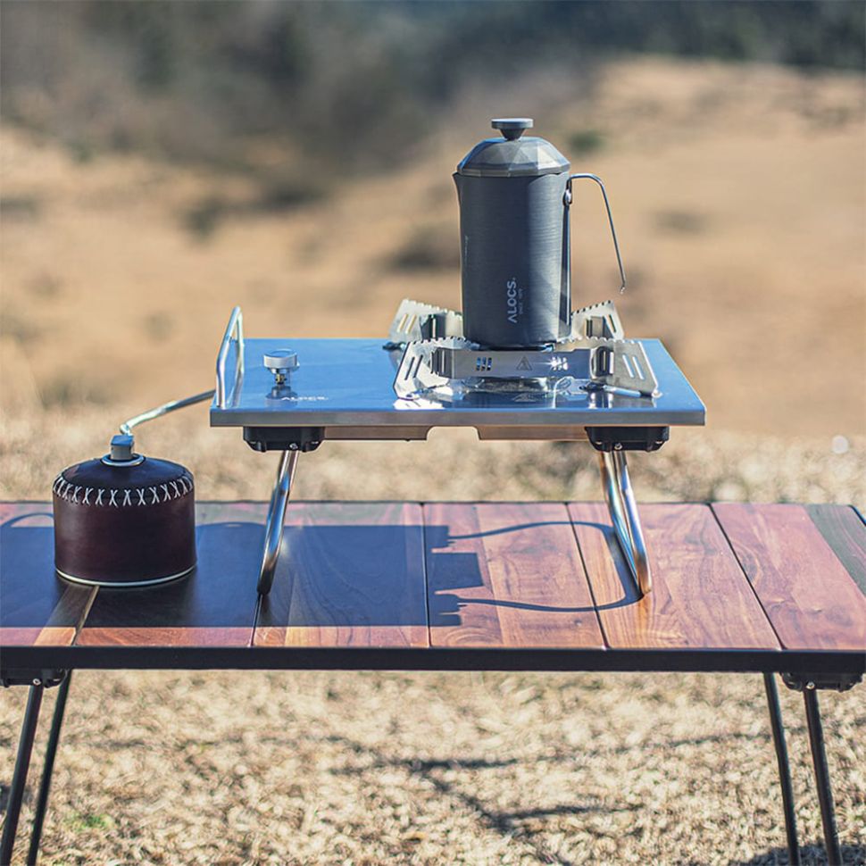 Кемпинговая газовая плита Alocs CS-G23 Folding Glamping Stove