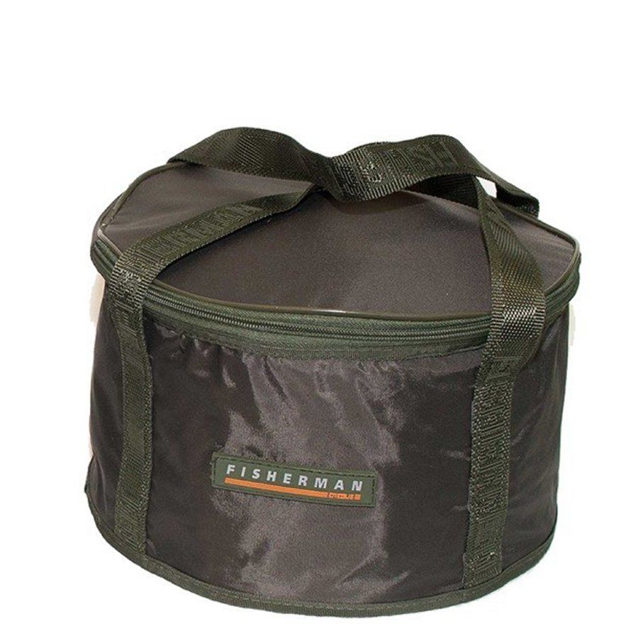 Емкость Fisherman для прикормки с крышкой (d=27, v=10 литров)