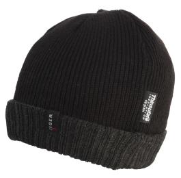 Шапка Eiger Hat Tightly Knitted Black/Grey 2-Tone