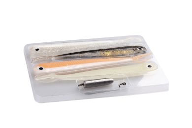 Набор силиконовых приманок Savage Gear Dying Minnow 13cm 15g Drop Shot Kit 4+3/0