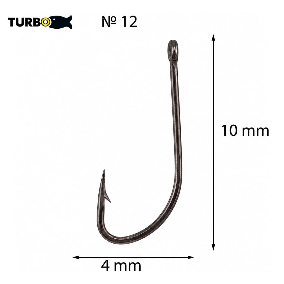 Крючки TURBO FUFANSU (Black Nickel)